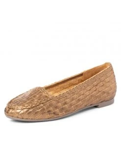 Ali MacGraw Exxtra Metallic Nappa Flats