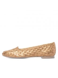 Ali MacGraw Exxtra Metallic Nappa Flats