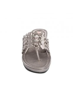 Ali MacGraw Sandals Wren Metallic Woven Calf 11 Ali MacGraw Sandals Wren Metallic Woven Calf