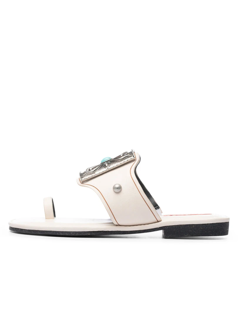 Ali MacGraw Cherokee Tumbled Calf Sandals 7 Ali MacGraw Cherokee Tumbled Calf Sandals