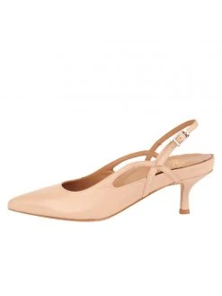 Butter Shoes Sadetta Pointed Toe Slingback Kitten Heels