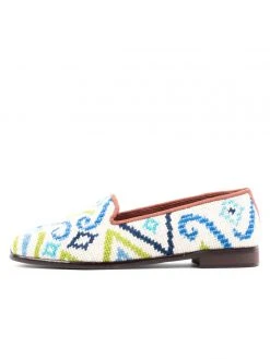 By Paige Needlepoint Loafer In Ikat 9 By Paige Needlepoint Loafer In Ikat