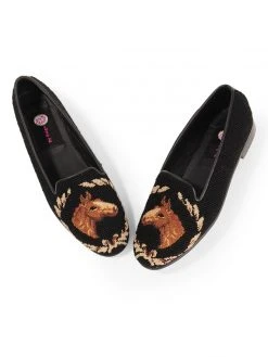 By Paige Needlepoint Loafer Flats