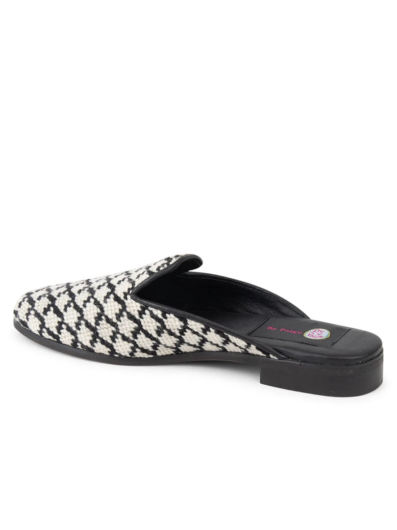 By Paige Needlepoint Mule Casual 4 By Paige Needlepoint Mule Casual