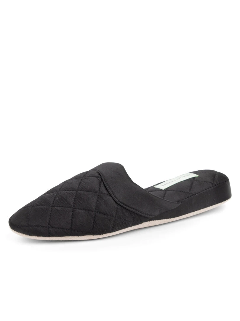Patricia Green Jackie Satin Quilted Slipper 3 Patricia Green Jackie Satin Quilted Slipper