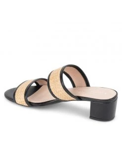 Patricia Green New Arrivals Florence Raffia Block Heeled Sandal