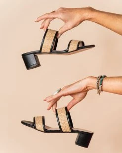 Patricia Green New Arrivals Florence Raffia Block Heeled Sandal 10 Patricia Green New Arrivals Florence Raffia Block Heeled Sandal