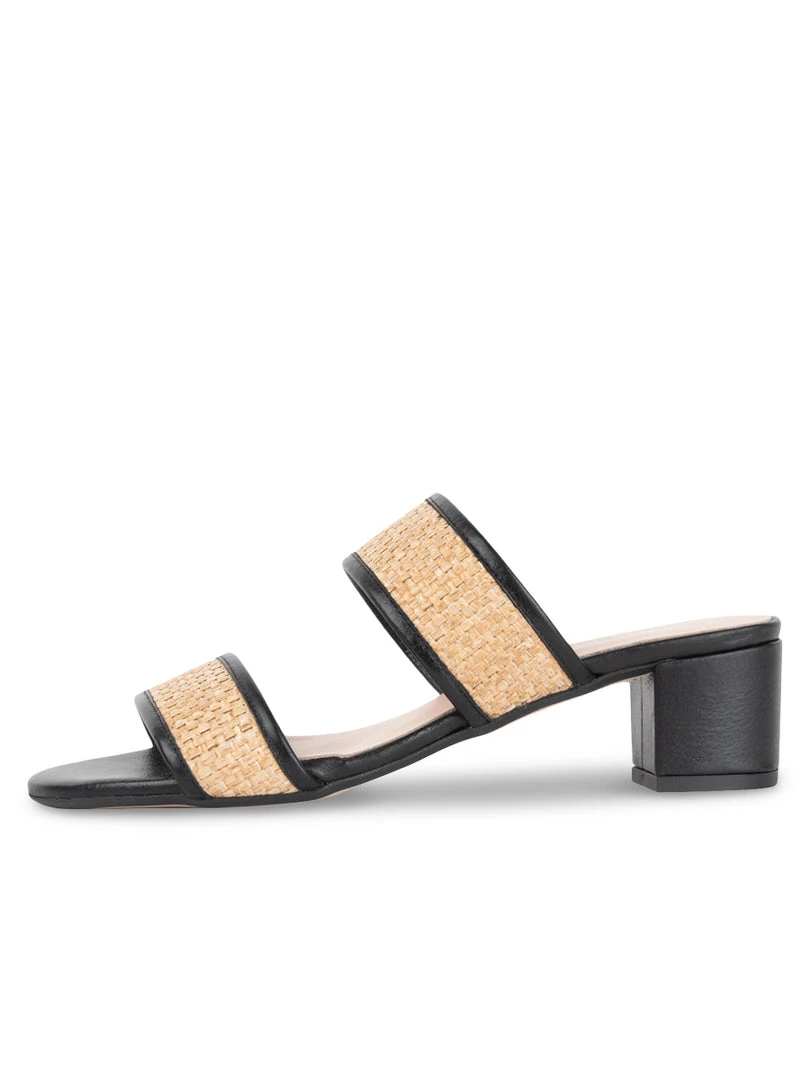 Patricia Green New Arrivals Florence Raffia Block Heeled Sandal 6 Patricia Green New Arrivals Florence Raffia Block Heeled Sandal