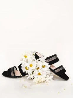 Patricia Green 1-2 Inch Belle Double Strap Sandal With Mesh 10 Patricia Green 1-2 Inch Belle Double Strap Sandal With Mesh