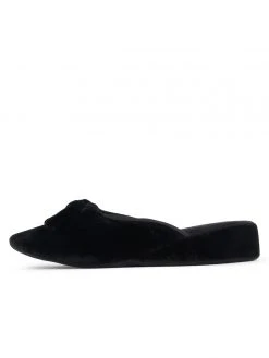 Patricia Green Casual Bardot Velvet Slip-On Slipper