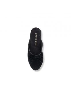Patricia Green Casual Bardot Velvet Slip-On Slipper