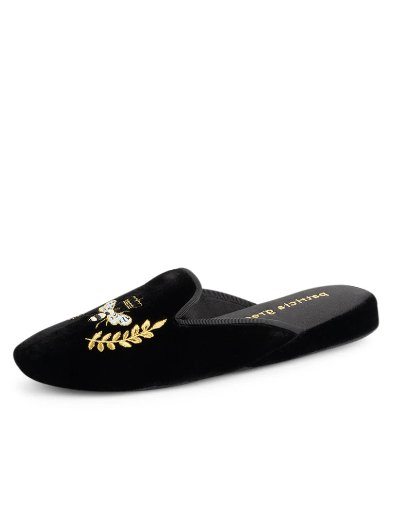 Patricia Green Beatrice Velvet Slipper 3 Patricia Green Beatrice Velvet Slipper