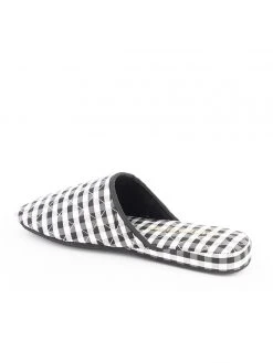 Patricia Green Sari Silk Check Slipper