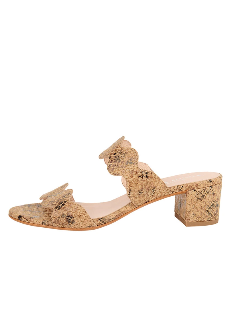 Patricia Green Palm Beach Python Scalloped Sandal 6 Patricia Green Palm Beach Python Scalloped Sandal