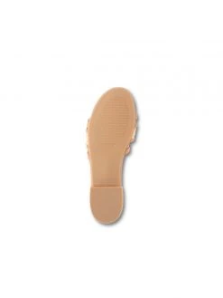 Patricia Green Amalfi Raffia And Leather Flat Sandal New Arrivals