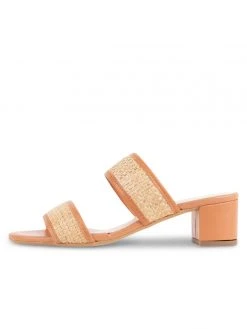 Patricia Green Florence Raffia Block Heeled Sandal New Arrivals