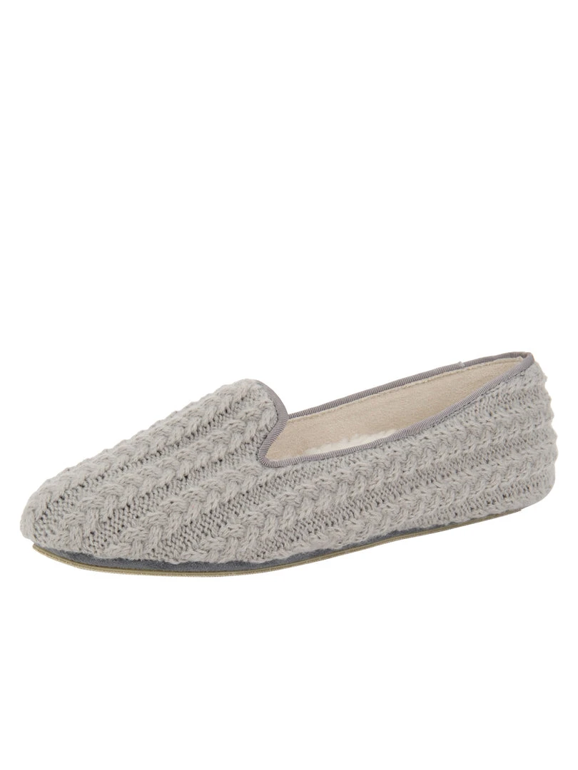 Patricia Green Flats Deluxe Cable Knit Slipper 3 Patricia Green Flats Deluxe Cable Knit Slipper