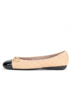 Paul Mayer Best Quilted Leather Ballet Flat Casual