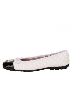 Paul Mayer Cozy Quilted Leather Ballet Flat