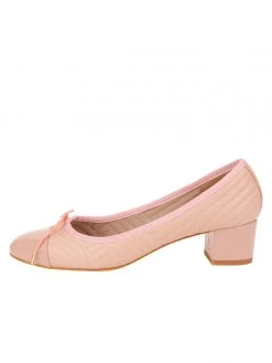 Paul Mayer Flame Block Heel Pumps