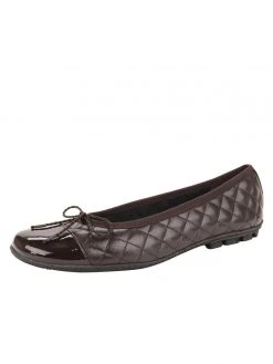 Paul Mayer Cozy Quilted Leather Ballet Flat