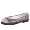Paul Mayer Brill Studded Lug Sole Ballet Flats