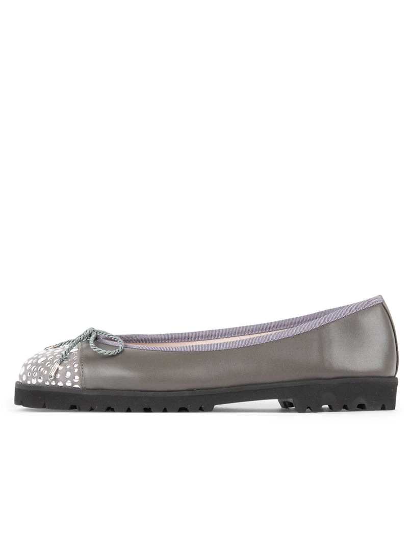 Paul Mayer Brill Studded Lug Sole Ballet Flats 4 Paul Mayer Brill Studded Lug Sole Ballet Flats