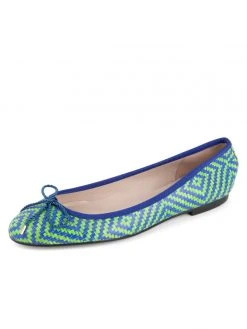 Paul Mayer Luxe Geometric Ballet Flat