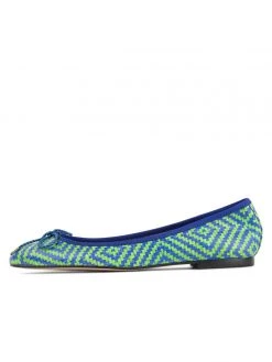 Paul Mayer Luxe Geometric Ballet Flat