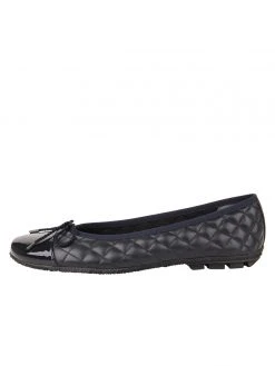 Paul Mayer Cozy Quilted Leather Ballet Flat
