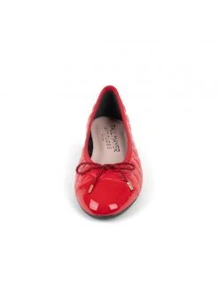 Paul Mayer Best Quilted Leather Ballet Flat