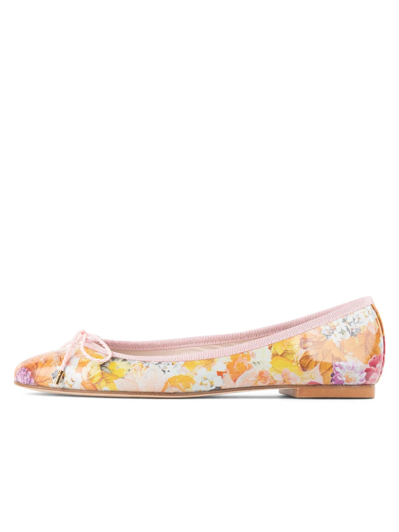 Paul Mayer Luxe Printed Floral Ballet Flat 4 Paul Mayer Luxe Printed Floral Ballet Flat