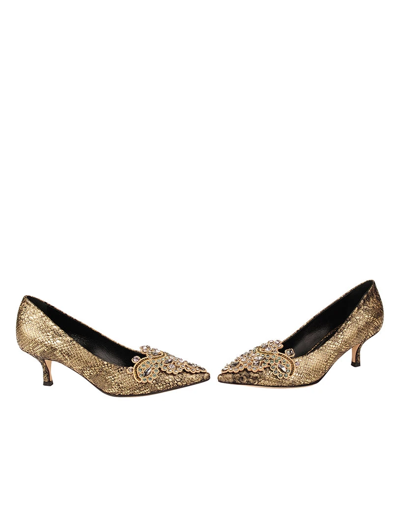 Something Bleu Nolita Embellished Pointed Toe Pump Evening 8 Something Bleu Nolita Embellished Pointed Toe Pump Evening