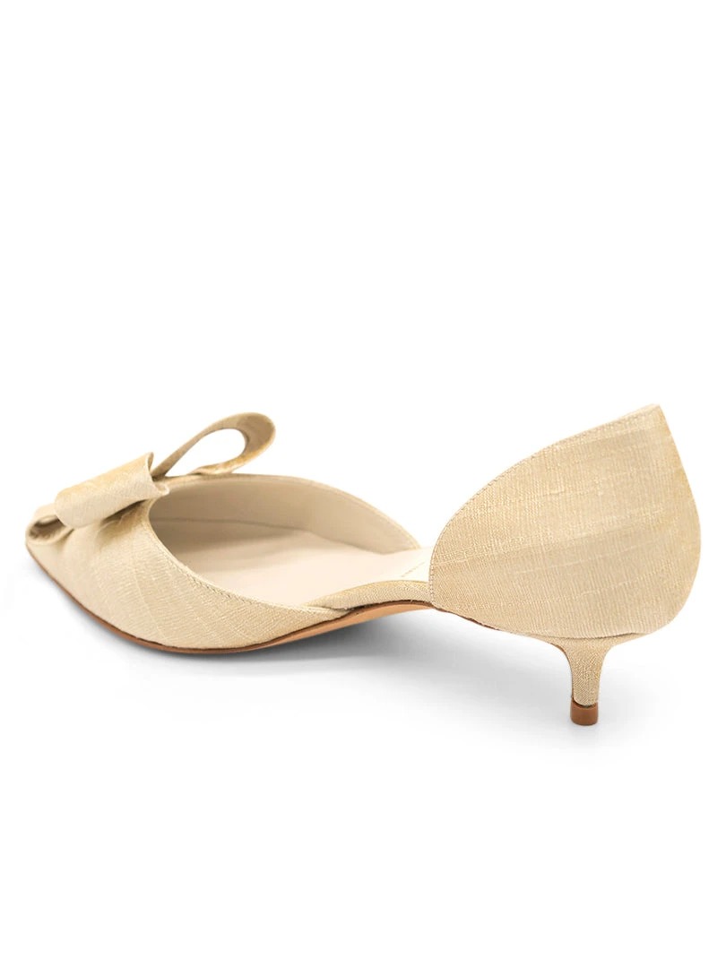 Something Bleu Evening Cliff D'Orsay Kitten Heel 5 Something Bleu Evening Cliff D'Orsay Kitten Heel