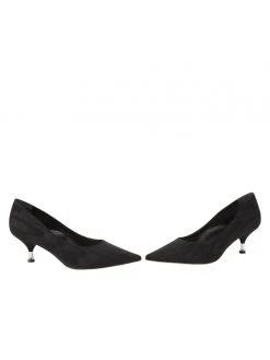 Something Bleu Noris Pointed Toe Kitten Heel