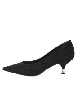 Something Bleu Noris Pointed Toe Kitten Heel