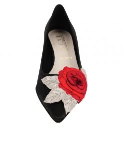 Something Bleu Bo Pointed Toe Kitten Heel