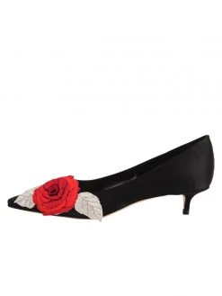 Something Bleu Bo Pointed Toe Kitten Heel