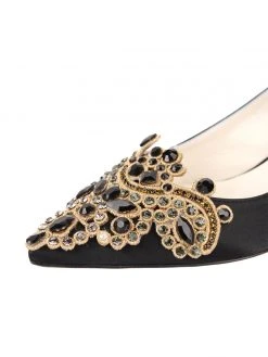 Something Bleu Brinsley Pointed Toe Kitten Heel 11 Something Bleu Brinsley Pointed Toe Kitten Heel