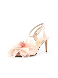 Something Bleu Evening Everlasting Flower Embellished Sandal