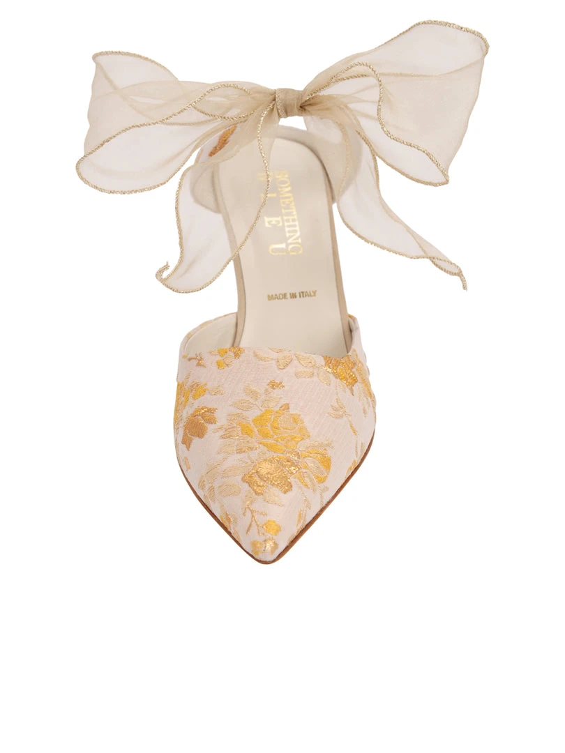 Something Bleu Elvie Pointed Toe Pump Evening 5 Something Bleu Elvie Pointed Toe Pump Evening