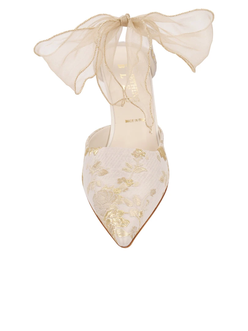 Something Bleu Bridal Elvie Pointed Toe Pump 5 Something Bleu Bridal Elvie Pointed Toe Pump