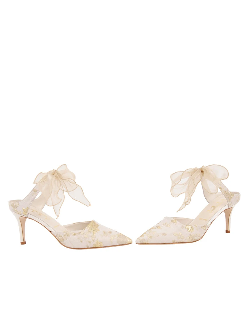 Something Bleu Bridal Elvie Pointed Toe Pump 8 Something Bleu Bridal Elvie Pointed Toe Pump