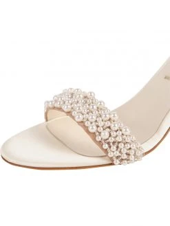 Something Bleu Cappy D'Orsay Sandal Bridal 11 Something Bleu Cappy D'Orsay Sandal Bridal
