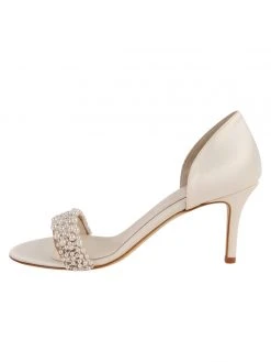 Something Bleu Cappy D'Orsay Sandal Bridal 12 Something Bleu Cappy D'Orsay Sandal Bridal