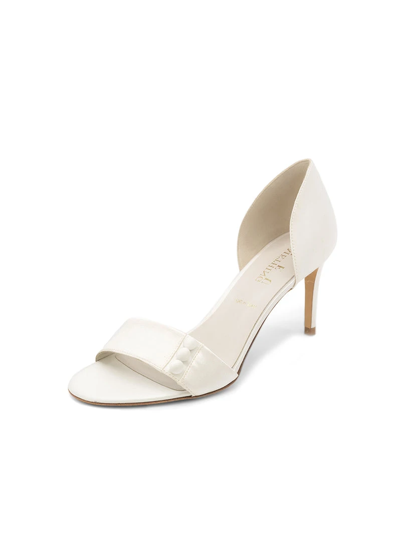 Something Bleu Bridal Ciara Satin Pump 3 Something Bleu Bridal Ciara Satin Pump