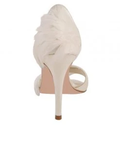 Something Bleu Bridal Hammond Feather Pump