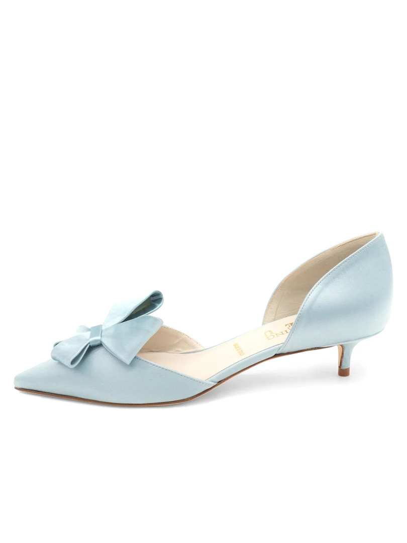 Something Bleu Cliff D'Orsay Kitten Heel 4 Something Bleu Cliff D'Orsay Kitten Heel