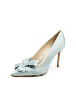 Something Bleu Bridal Fox Pointed Toe Pump