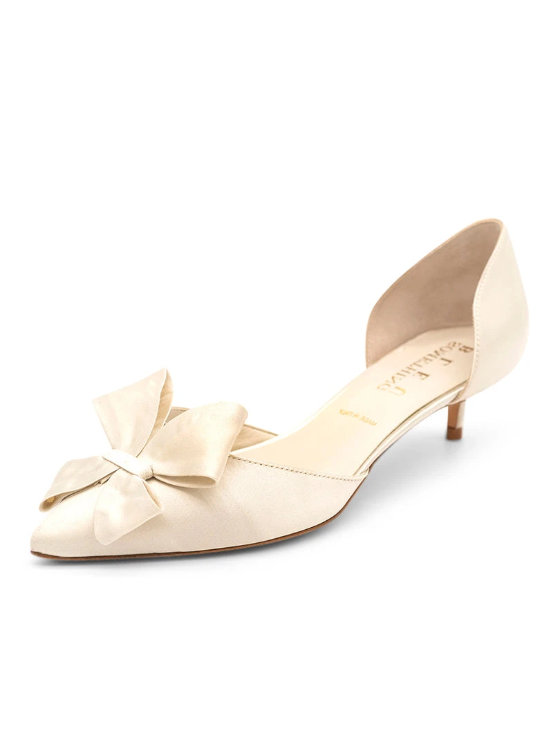 Something Bleu Cliff D'Orsay Kitten Heel 3 Something Bleu Cliff D'Orsay Kitten Heel